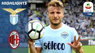 Lazio 41 Milan  Highlights  Giornata 3  Serie A TIM 201718 [upl. by Kaasi]