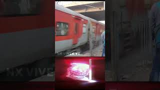 WAP 5 CROSSING AVADH EXPRESS IN MUMBAI SPEED 210 🥵☠️ viralshorts train [upl. by Ehcram129]