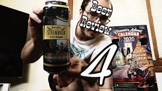 Day 4 Zwönitzer Steinbier Dark Special  Advent Beer Review 2020 [upl. by Antin721]