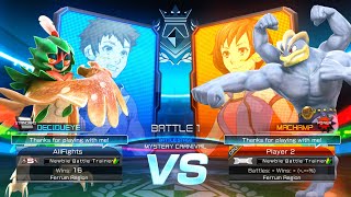 Decidueye vs Machamp  Pokkén Tournament DX [upl. by Afinom]