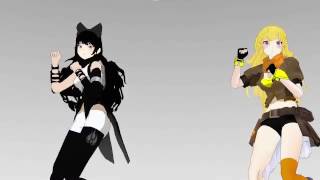 RWBY MMD Bumbleby  Monster remix [upl. by Arita]