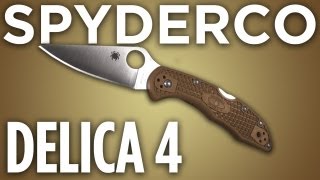 Spyderco Delica 4 Flawless Classic EDC [upl. by Nnylyar]