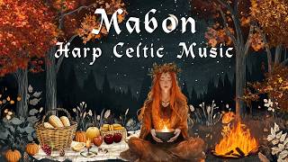 Mabon 🍂🍎 Harp Celtic Music 432 Hz  Enchanting Witchcraft Music  🌙 Magical Fantasy Witchy Music [upl. by Akimik]