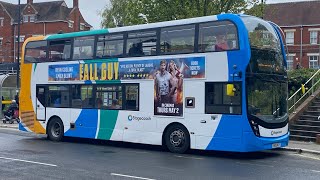 Stagecoach Basingstoke 10436 SK15 HCY on Route 2 To Basingstoke Bus Station [upl. by Nairot]