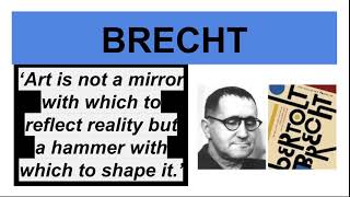 Brecht GCSE Drama Brechtian Techniques and Conventions Exploring Theatre Practitioners [upl. by Trent774]