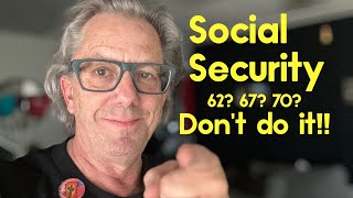 How taking Social Security at 62 was a BIG Mistake for me in retirement And I VOTED  for who [upl. by Mickie]