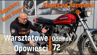 Klasyk Suzuki GS 550 1977 na hamowni Odpalamy Boss Hoss  Porady Stalco [upl. by Mihcaoj]