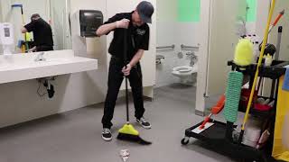 Janitorial Restroom Cleaning StepByStep Training [upl. by Neelrac]