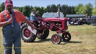 Tractor Parade at the Bernardston Antique Engine and Tractor Show 2023 [upl. by Ynor]