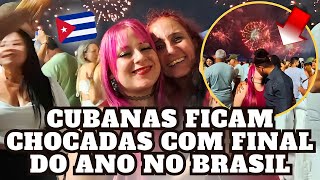 Balneário Camboriú RÉVEILLON QUEIMA DE FOGOS 2024 1000 DronesCUBANOS FICAM IMPRESSIONADOS😱 [upl. by Nyra343]