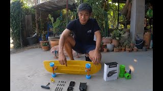 How to Assemble a Penny Board 32” with a Waterborne Surfskate Adapter [upl. by Miltie]