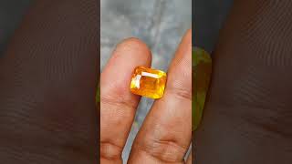 Vivid yellow sapphire 776 crt Srilanka 888gemstone [upl. by Phelan942]