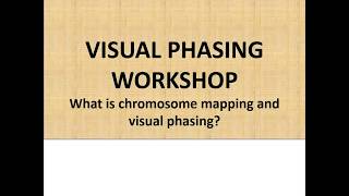 What is chromosome mapping and visual phasing [upl. by Fred]