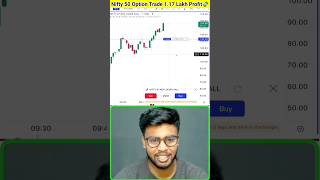 Nifty 50 Option Trade 117 Lakh Profit 😛😛 [upl. by Trace]