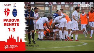 Highlights PadovaRenate 13  2° Turno Playoff Ritorno 20202021 [upl. by Yelsnit]