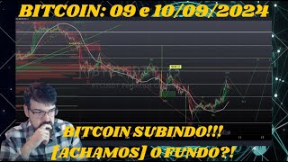 O Rapaz do Bitcoin Bitcoin subindo ACHAMOS o fundo 09 e 10092024 BItcoin Trade [upl. by Tana239]