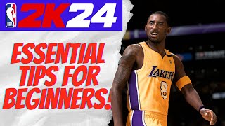 The BEGINNERS GUIDE to NBA 2K24 Perfect for NEW PS PLUS and GAME PASS owners [upl. by Darrill685]