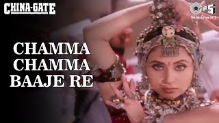 Chamma Chamma Baaje Re  Urmila Matondkar  Alka Y Shankar M Vinod R  China  Gate  90s Song [upl. by Togram]