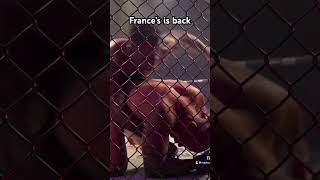 Frances Gannon is back baby ufc mma pfl champion francesngannou [upl. by Christophe]