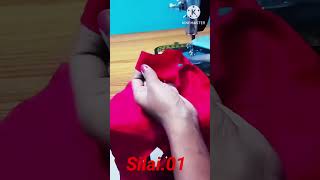 Sleeves Frill Bali Stitch karen Blouse Baju Ki Frill Attached and subscribe my channel [upl. by Carine329]