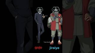 Gojo VS Jiraiya ☠️ viral shorts gojovsJiraiya gojosatoru jiraiyasensei sensei vote [upl. by Kessia]