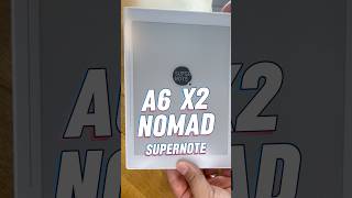 Supernote Nomad A6 X2 Unboxing 🎁📝 [upl. by Anifad94]