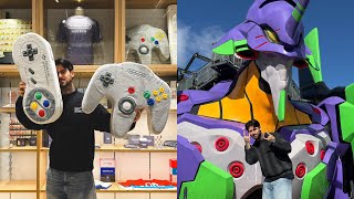 EVA01 GIGANTE Y MUSEO NINTENDO  VLOG JAPÓN 4 [upl. by Llerrem]