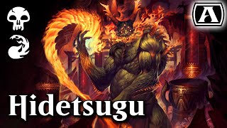 Hidetsugu Devouring Chaos  Historic Brawl  MTG Arena [upl. by Ulah]