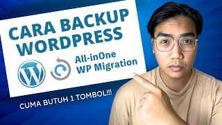 Cara Migrasi Website Wordpress Cuma dengan 1 Tombol  Tutorial AllinOne WP Migration [upl. by Hanae]