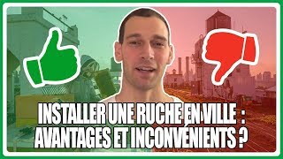 Installer une ruche en ville 🏠  Avantages et inconvénients [upl. by Virgie]