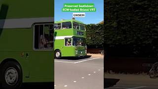 Preserved Southdown ECWbodied Bristol VRT  GNJ583N  5524 bus heritage preserved buses [upl. by Esilehs604]