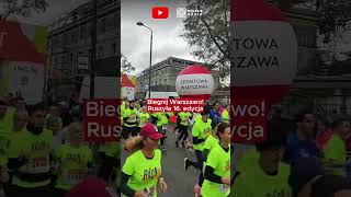 ⏱️🏃🏽‍♂️ Rozpoczęła się 16 edycja BiegnijWarszawo [upl. by Arotal826]