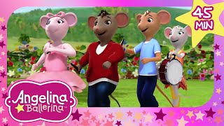 Dance Delights  Dance Along with Angelina  Full Episodes  Angelina Ballerina [upl. by Cynth72]