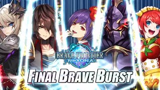 Brave Frontier ReXONA JP  Combat and Dungeon trailer [upl. by Tillfourd]