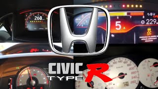 Honda Civic Type R  Acceleration Battle [upl. by Sorazal]