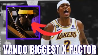 Lakers Jarred Vanderbilt The Biggest X Factor [upl. by Walker911]