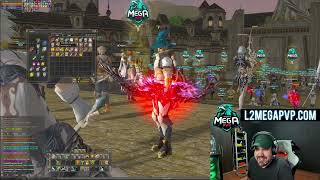 2 DIAS NO MEGAPVP COMO ESTAMOS  Lineage 2 L2 Reborn [upl. by Caitrin]