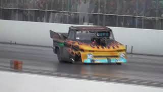 PRO MOD PICKUP TRUCK vs FUEL ALTERED 14 MILE MATCH RACE [upl. by Pascale]