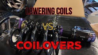 Lowering Springs vs Coilovers Which Is Right for You [upl. by Rebmyk886]