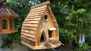 Build Most Amazing Bird House and Bird Feeder [upl. by Dygall]