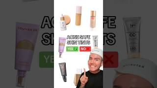 VIRAL ACNE SAFE SKIN TINTS😱 follow for more💗 acne makeup makeuptutorial beauty [upl. by Neerbas]