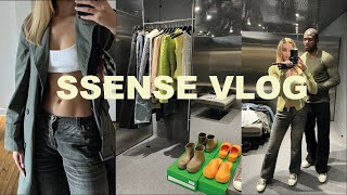 SSENSE STYLING APPOINTMENT amp TRY ON HAUL  RICK OWENS JACQUEMUS MARGIELA  MONTRÉAL DIARIES [upl. by Rosol184]