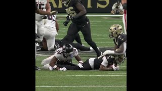 Tyrann Mathieu intercepts the Kirk Cousins pass vs Atlanta Falcons [upl. by Htir]