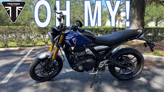 2024 Triumph Speed 400 Review and Ride 🏍️  Best Motorcycle For the Money [upl. by Nilad]