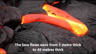 GCSE Geography  Lava Plateaus Basalt Columns and Volcanic Plugs [upl. by Cohbert480]