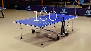 Cornilleau 100 indoor ping pong table [upl. by Yelnats]