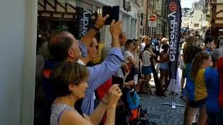 French Summer music festival in Quimper Brittany France frenchmusic [upl. by Nnayllek]