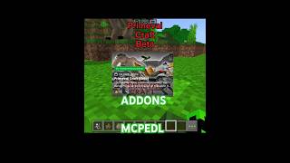 PRIMEVAL CRAFT BETA minecraft creeper youtube addon mcpdl shorts addonsurvival [upl. by Aicargatla]