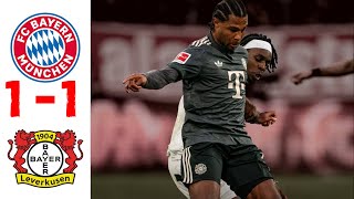 Bayer Leverkusen vs Bayern Munich  All Goals amp Highlight [upl. by Eirrem192]