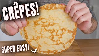 How to make Crêpes Like a Pro Chef [upl. by Edmonda]